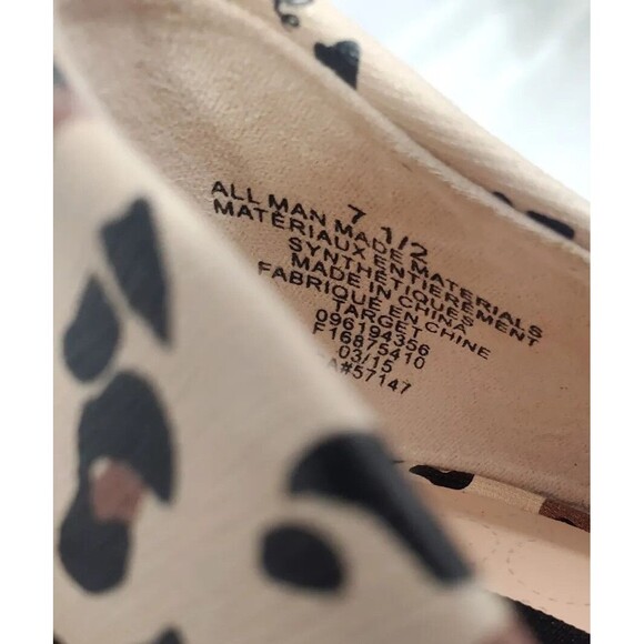 Betseyville Krash Leopard Heels All Man made Materials Size 7.5 - Picture 4 of 11